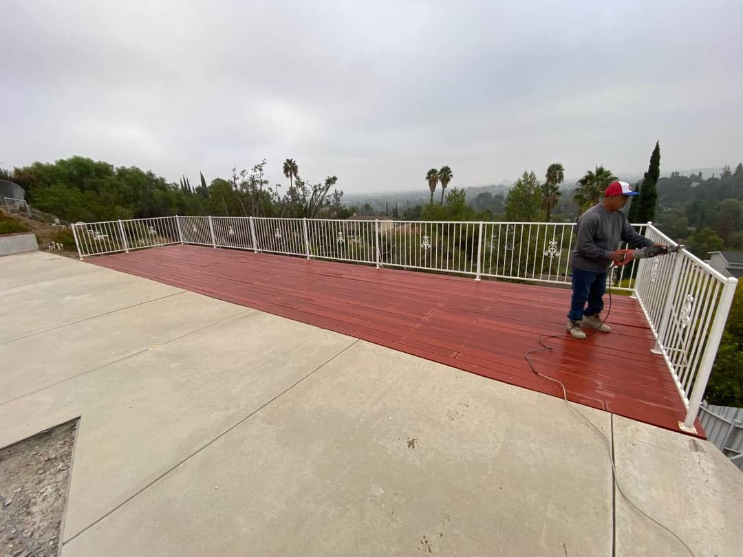 Before kitchen demolition and remodel prep in San Diego