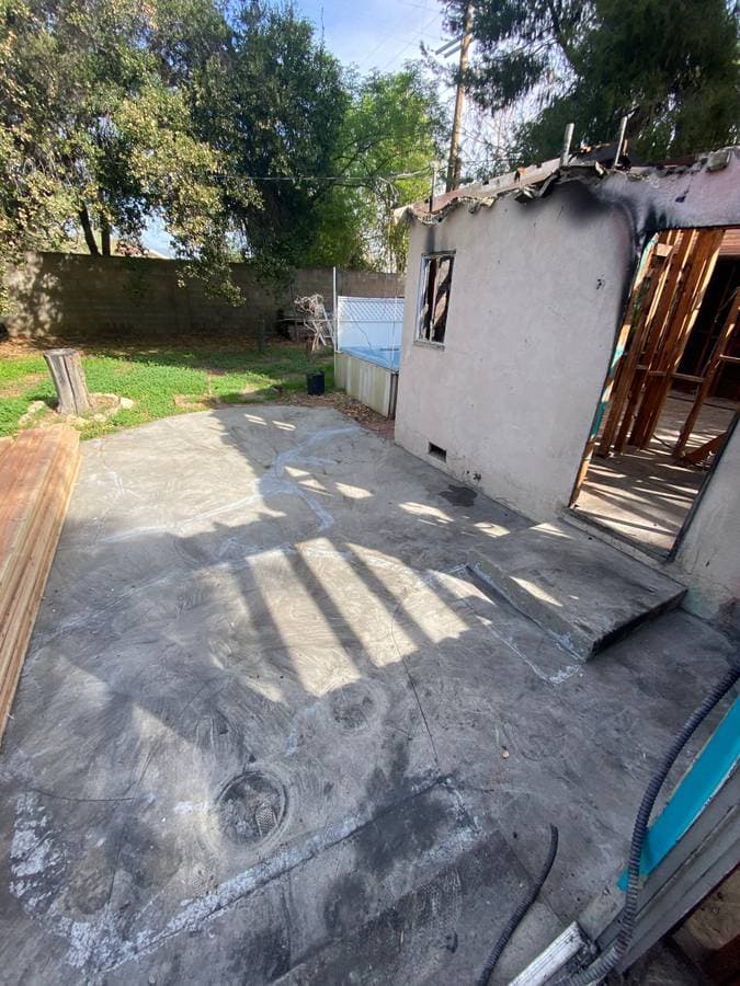 After office space demolition in San Diego